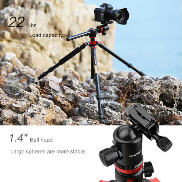 Алюминиевый штатив с моноподом K&F Concept KF-TM2534T (KF09.030)