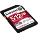 Карта памяти Kingston SDXC 512GB Canvas React Plus UHS-II 280R/150W U3 V60 for Full HD/4K (SDR2V6/512GB)
