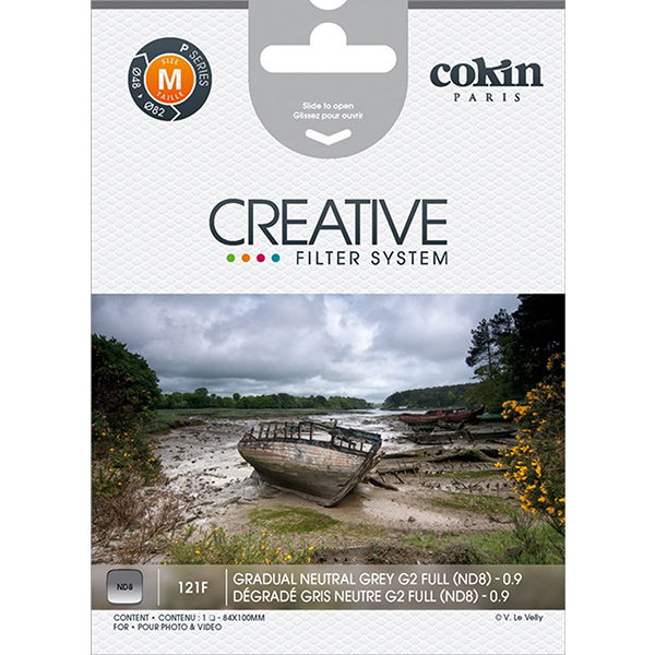 Светофильтр Cokin Grad.Neutral Grey G2-Full (ND8) (0.9) P 121F
