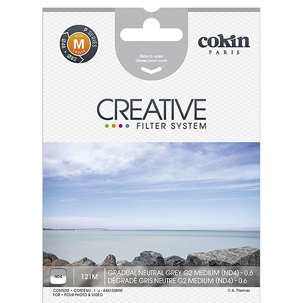 Светофильтр Cokin Grad. Neutral Grey G2-Medium (ND4) (0.6) P 121M