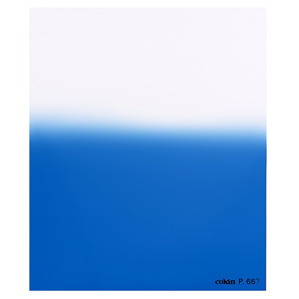 Світлофільтр Cokin Gradual Fluo Blue 2 P 667