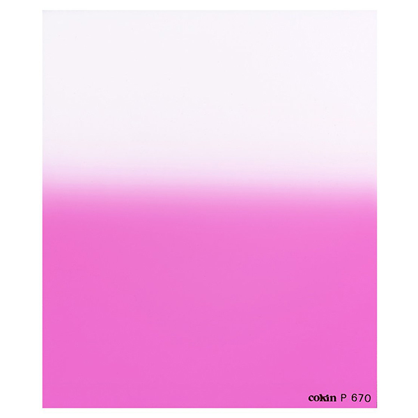 Світлофільтр Cokin Gradual Fluo Pink 1 P 670