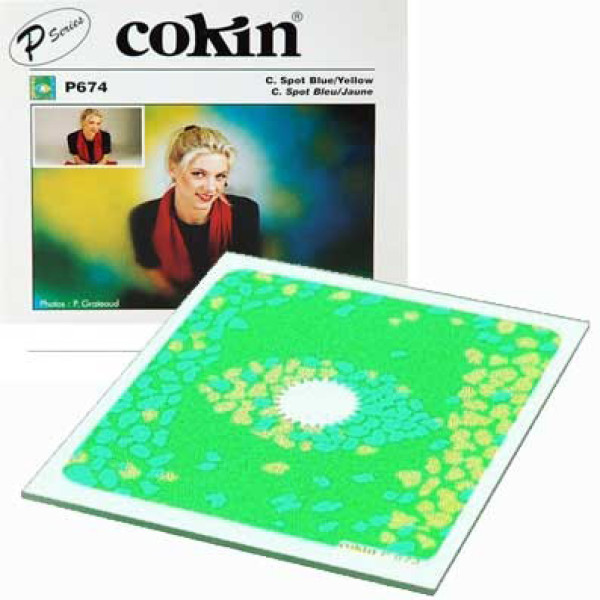 Светофильтр Cokin C.Spot Blue / Yellow P 674