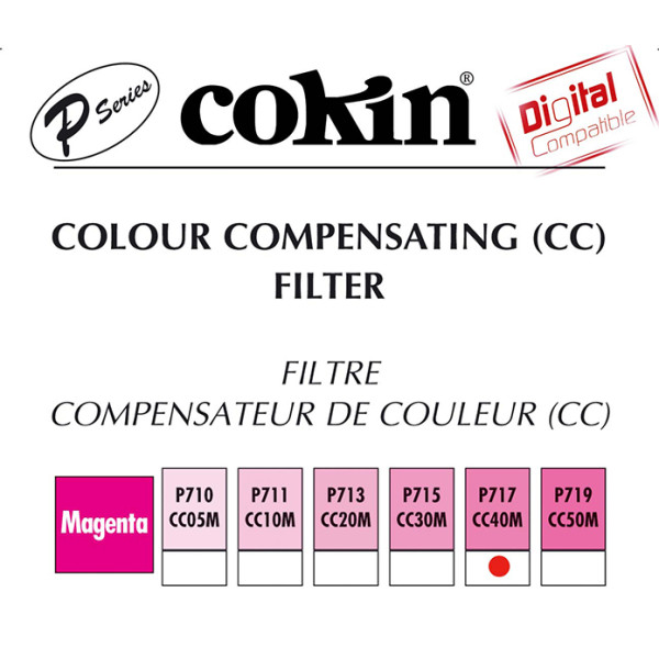 Світлофільтр Cokin Magenta CC Filter (CC40M) P 717