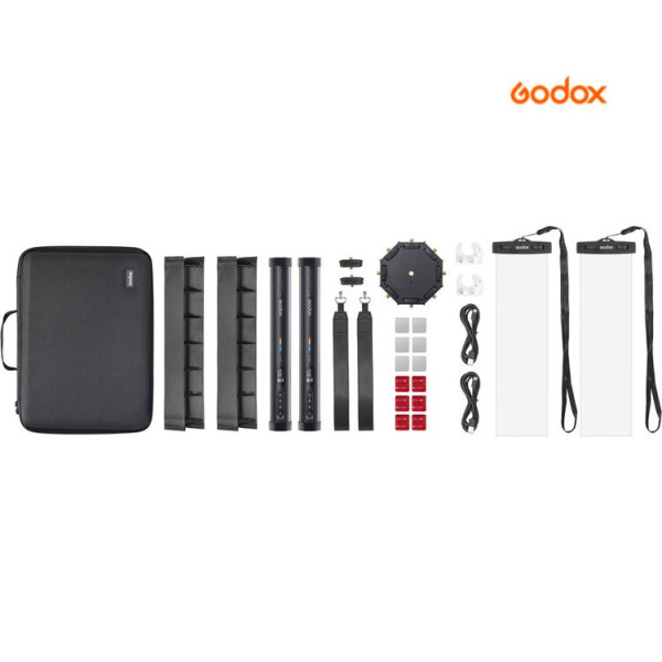 LED свет Godox TL30 RGB LED Tube Light 4-Light Kit (TL30-K4)