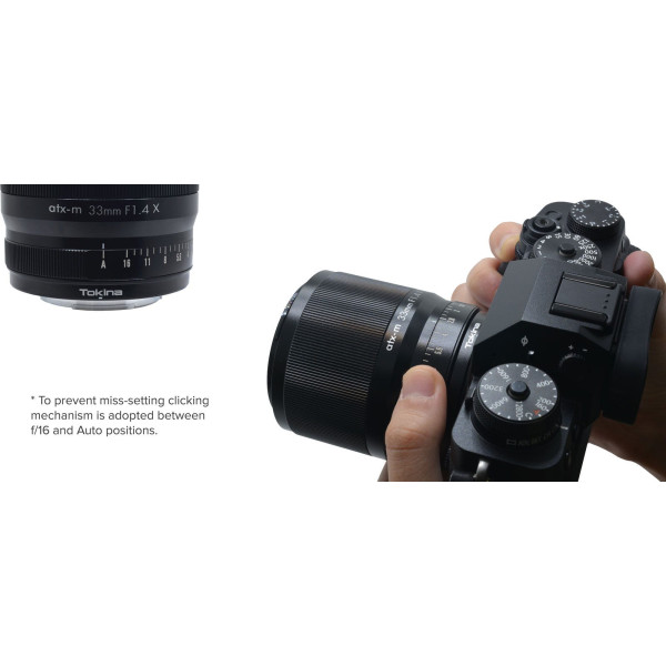 Объектив Tokina atx-m 33mm F1.4 X (Fujifilm X)