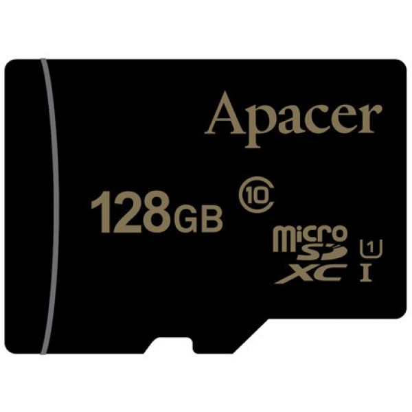 Карта памяти microSDXC (UHS-1) Apacer 128Gb class 10 R85MB/s (adapter SD)