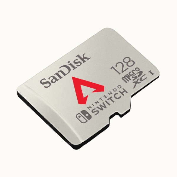 Карта пам'яті microSDXC (UHS-1) SanDisk для Nintendo Switch Apex Legends 128 ГБ (R 100 Мб/с, W 90 Мб/с)
