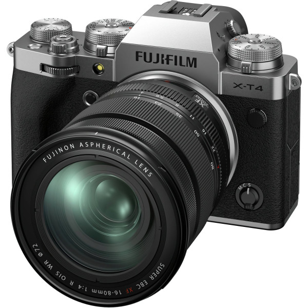 Фотоаппарат FUJIFILM X-T4 + XF 16-80mm f / 4.0 R Silver (16651277)