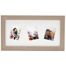 Фоторамка Fujifilm INSTAX 3 RANDOM MOUNT MINI FRAME Light Oak (70100139130)