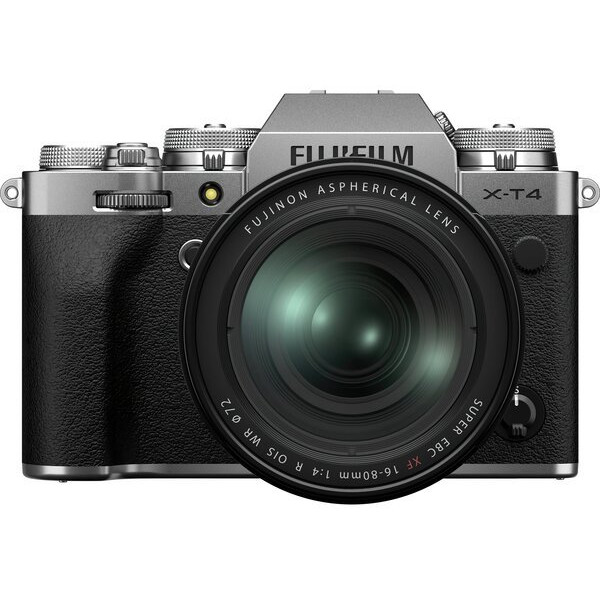 Фотоаппарат FUJIFILM X-T4 + XF 16-80mm f / 4.0 R Silver (16651277)