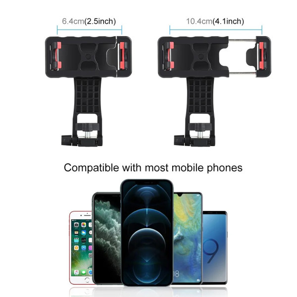 Поворотний тримач PULUZ 360 для смартфонів (PU536B)