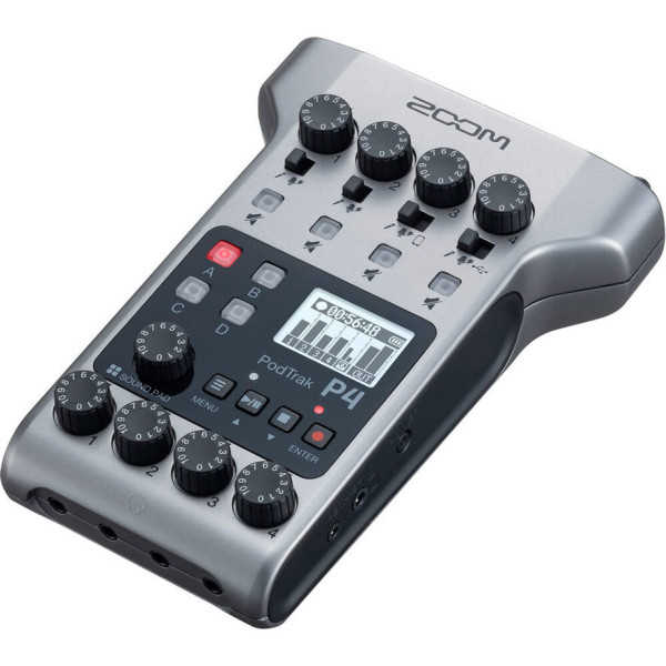 Zoom PodTrak P4 аудиорекордер для подкастеров