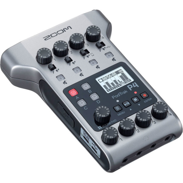 Zoom PodTrak P4 аудиорекордер для подкастеров