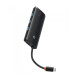 USB-хаб Baseus Lite Series 5-портовий Type-C HUB док-станція (Type-C до HDMI + USB 3.0×3 + PD) чорний
