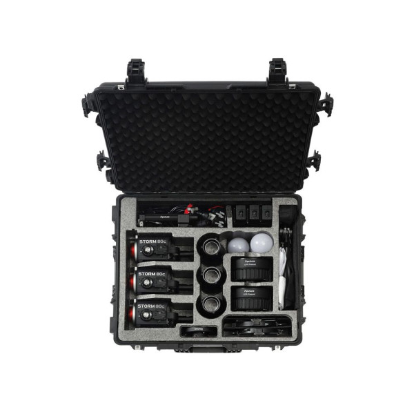 Набор LED света Aputure STORM 80c 3-Light Kit