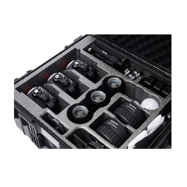 Набор LED света Aputure STORM 80c 3-Light Kit