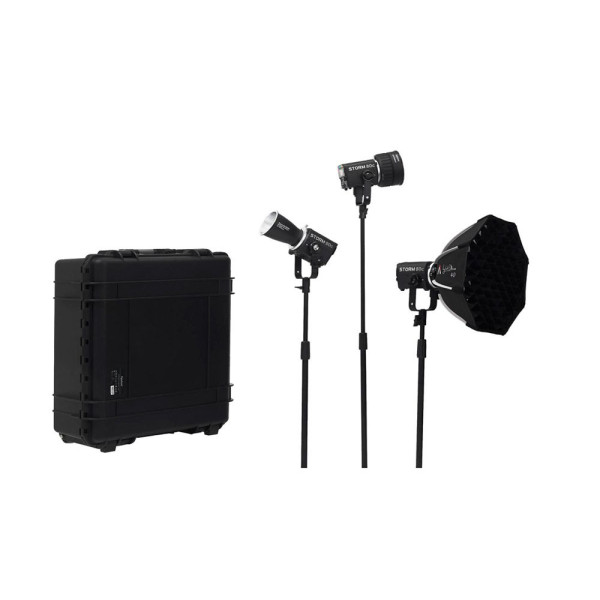 Набор LED света Aputure STORM 80c 3-Light Kit