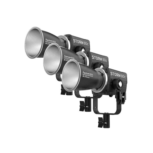 Набор LED света Aputure STORM 80c 3-Light Kit