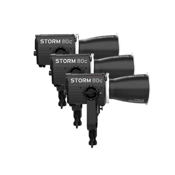 Набор LED света Aputure STORM 80c 3-Light Kit