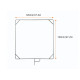 Прапор для фотостудії E-Image Flag Panel F04-48 (120x120cm)