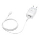 Сетевое зарядное устройство с кабелем HOCO C73A Glorious dual port charger set (Type-C) 12W White