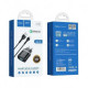 Сетевое зарядное устройство с кабелем HOCO C12Q Smart QC3.0 charger set (Micro) 18W Black
