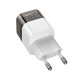 Сетевое зарядное устройство HOCO C125A Transparent tribute single-port PD20W charger Transparent Black