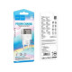 Сетевое зарядное устройство HOCO C125A Transparent tribute single-port PD20W charger Transparent Black