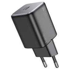 Сетевое зарядное устройство HOCO N40 Mighty single port PD20W charger Black