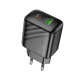 Сетевое зарядное устройство HOCO CS25A Rico PD20W+QC3.0 charger Black
