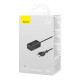 Мережевий зарядний пристрій з кабелем Baseus GaN3 Pro Desktop Fast Charger 2C+2U 65W (кабель Type-C до Type-C 100W (20V/5A) 1 м) Чорний