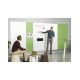 Панель стінова шумопоглинаюча 980x1980 зелена Magnetoplan Infinity Wall X Acoustics Apple-Green (1011115)