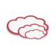 Карточки-облака 430x265 Magnetoplan Seminar Clouds Set (111152003)