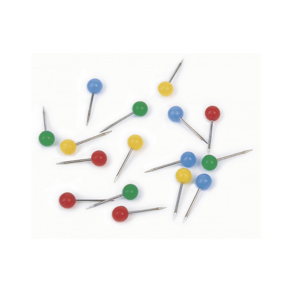 Булавки-бусины 19 синие Magnetoplan Pins Ball Blue Set (111165003)