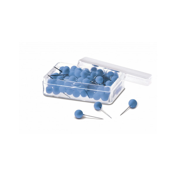 Булавки-бусины 19 синие Magnetoplan Pins Ball Blue Set (111165003)