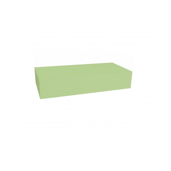 Карточки модерации прямоугольные 200x100 зеленые Magnetoplan Rectangle Green Set (112501505)