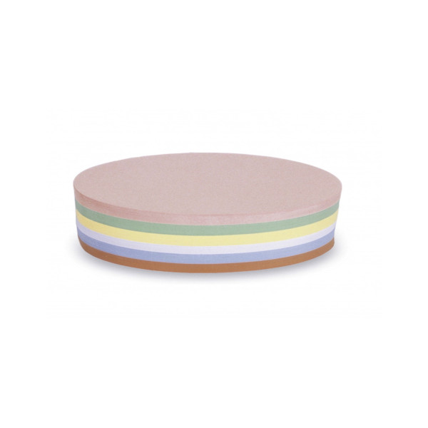 Карточки модерации овальные 190x110 разноцветные Magnetoplan Oval Assorted Set (112501910)