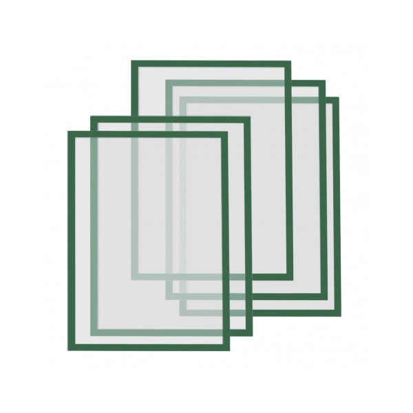 Рамки магнитные A4 зеленые Magnetofix Frame Green Set (1130305)