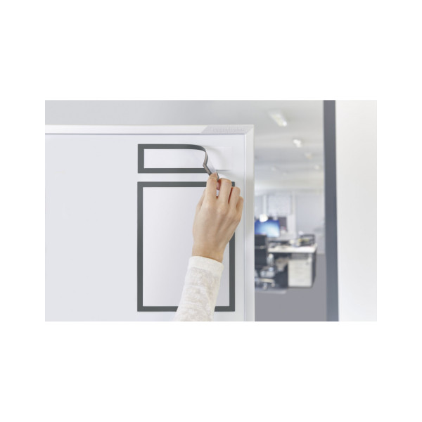 Рамки заголовков магнитные A5/A4 серые Magnetofix Frame TOPSIGN Gray Set (1131701)