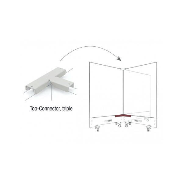 З'єднувальний кутовий лоток IW Magnetoplan Corner Tray RAL 1028 (114661028)