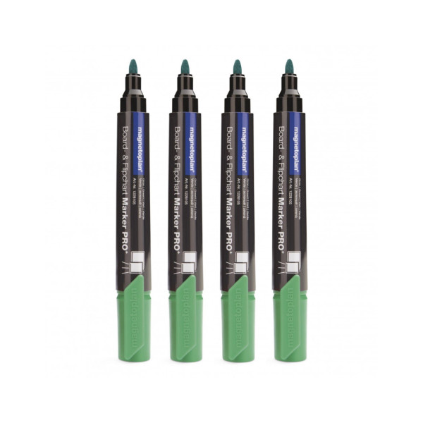 Маркеры универсальные зеленые Magnetoplan PRO+ Green Set (1228105)