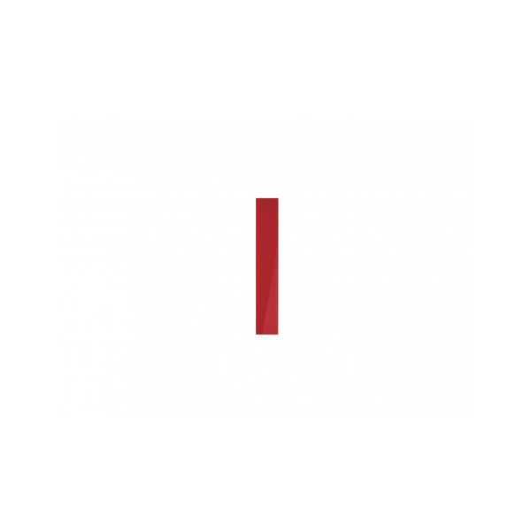 Доска стеклянная магнитно-маркерная 100x600 красная Magnetoplan Glassboard-Red (13400006)