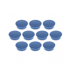 Магниты круглые 40/2.2 синие Magnetoplan Discofix Color Dark-Blue Set (1662014)