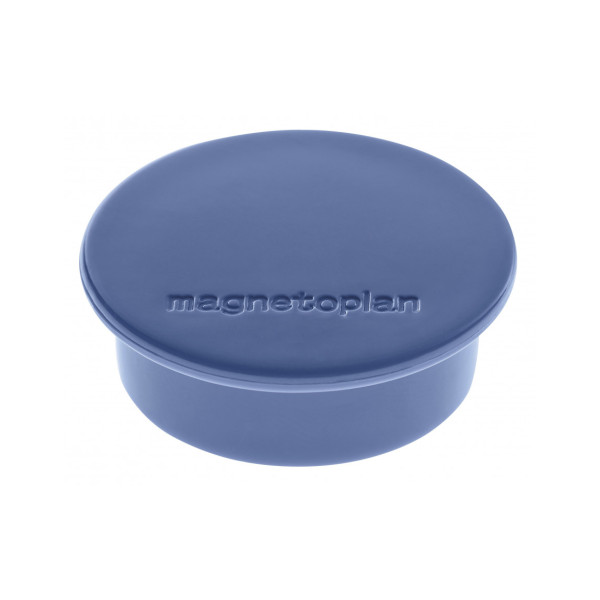 Магниты круглые 40/2.2 синие Magnetoplan Discofix Color Dark-Blue Set (1662014)