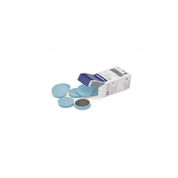 Магниты круглые 30/0.7 голубые Magnetoplan Discofix Standard Light-Blue Set (1664203)