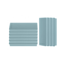 Магниты прямоугольные 55x22/1.3 голубые Magnetoplan Rechteck Light-Blue Set (1665103)