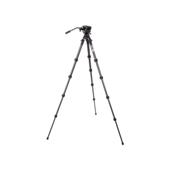 Штатив 3 LEGGED THING Legends Jay Matte Black Карбоновый, 5 секций, видео голова AirHead Cine Arca Matte Black и чехол в комплекте ( JAYKIT-ADARK )