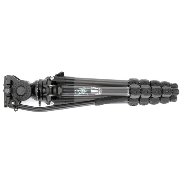 Штатив 3 LEGGED THING Legends Jay Matte Black Карбоновый, 5 секций, видео голова AirHead Cine Arca Matte Black и чехол в комплекте ( JAYKIT-ADARK )
