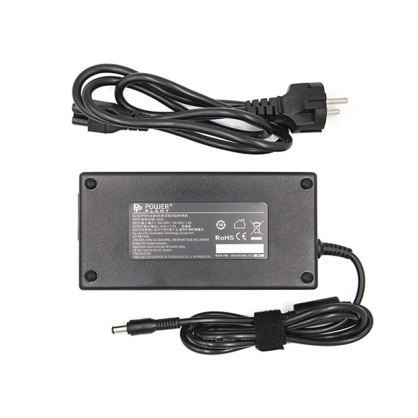 Блок живлення для ноутбуків PowerPlant IBM/LENOVO 220В, 150Вт 19.5В 7.7А (6.3×3.0)